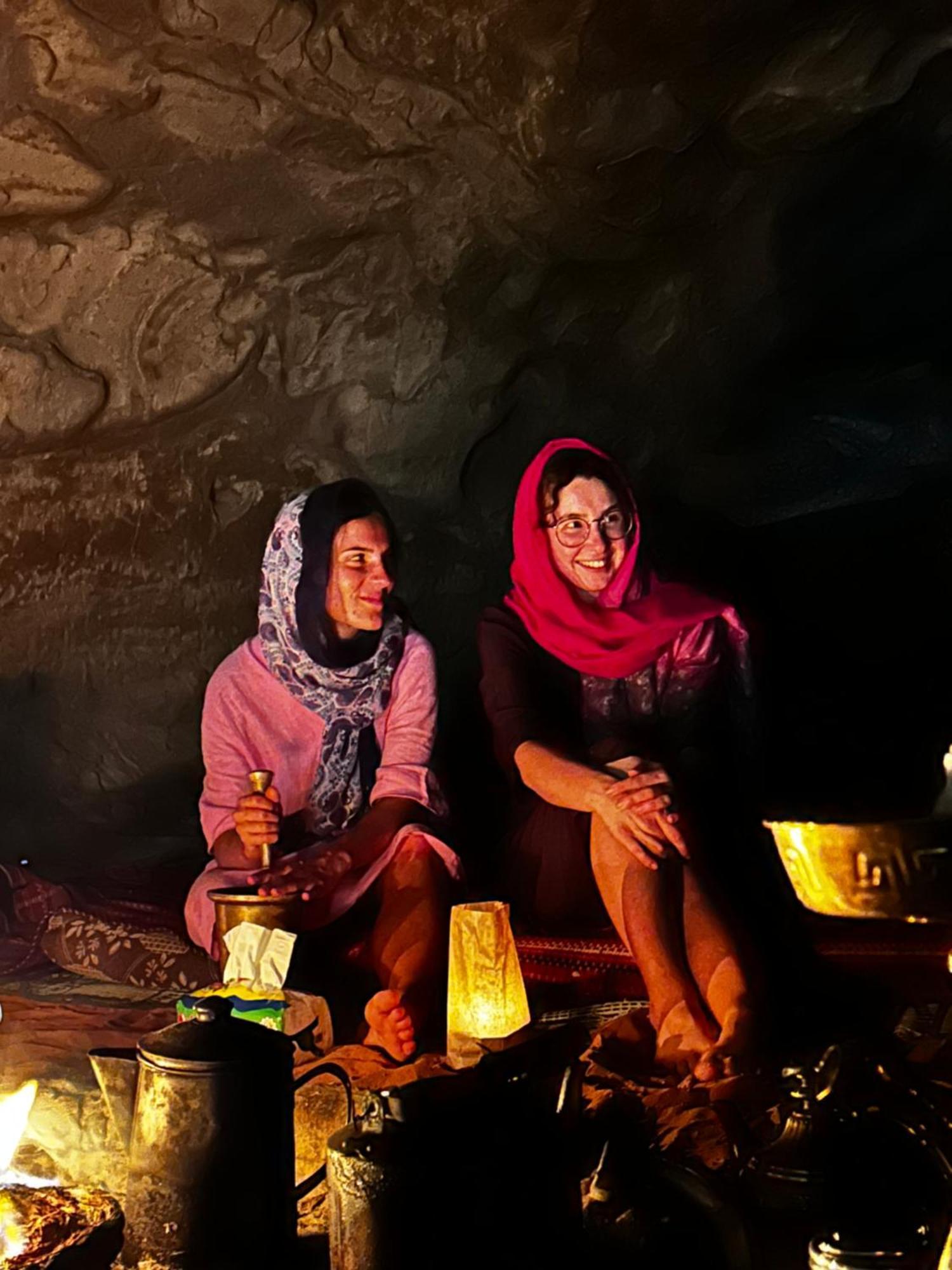 Wadi Rum Cave Camping Экстерьер фото